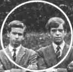 Gabriel (R) & Banks (L) at Charterhouse (1966)