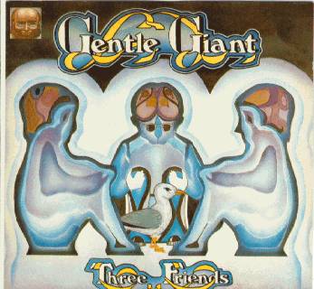 Gentle Giant - Three Friends - UK Cover