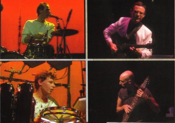 להקת קינג קרימזון בהופעה - 1984