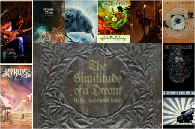 מבחר אלבומי רוק מתקדם מצטיינים לשנת 2016