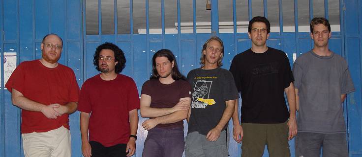 Left to Right - Yehuda Kotton, Udi Susser, Ishay Sommer, Dave Kerman, Udi Koomran, Roy Yarkoni