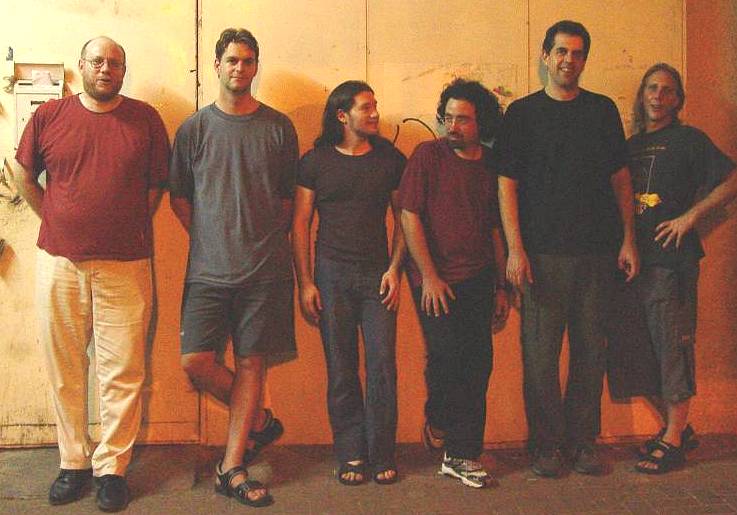Left to Right - Yehuda Kotton, Roy Yarkoni, Ishay Sommer, Udi Susser, Udi Koomran, Dave Kerman