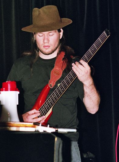 Ishay Sommer of Ahvak band, meditating on world peace