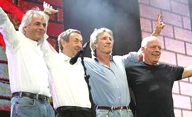 פינק פלויד במופע לייב-אייט ביולי 2005