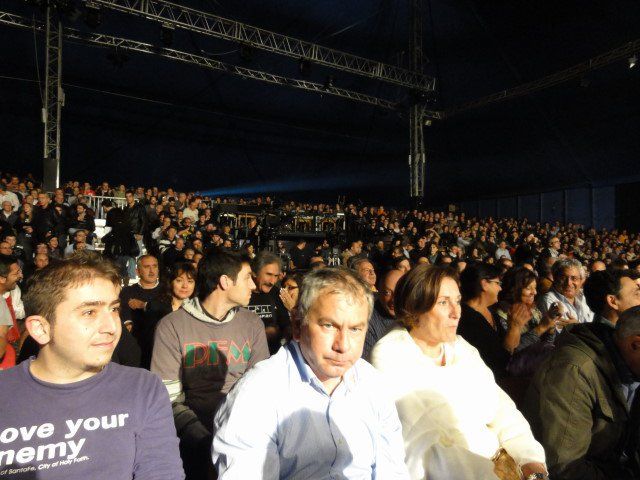 הקהל בפסטיבל