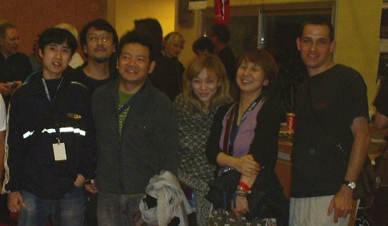 להקת קואנג'י היאקי; מצד ימין - אורי ברייטמן